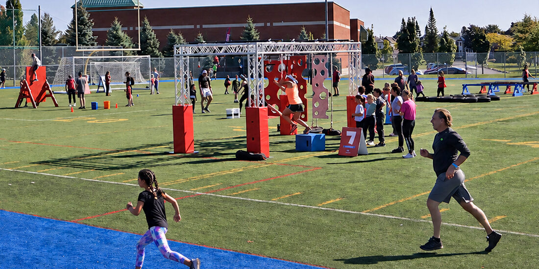 Parcours "Ninja Warrior" pour course à obstacles | 123 Ninja Go | Parcours d'obstacles mobiles | Écoles • Camps • Festivals | Kompra Bootcamp