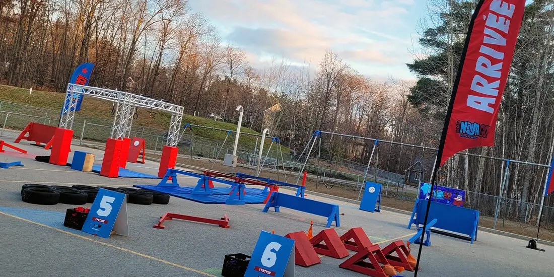 123 Ninja Go • Parcours d'obstacles mobile | Écoles • Festivals • Camp | Ninja Warrior • OCR